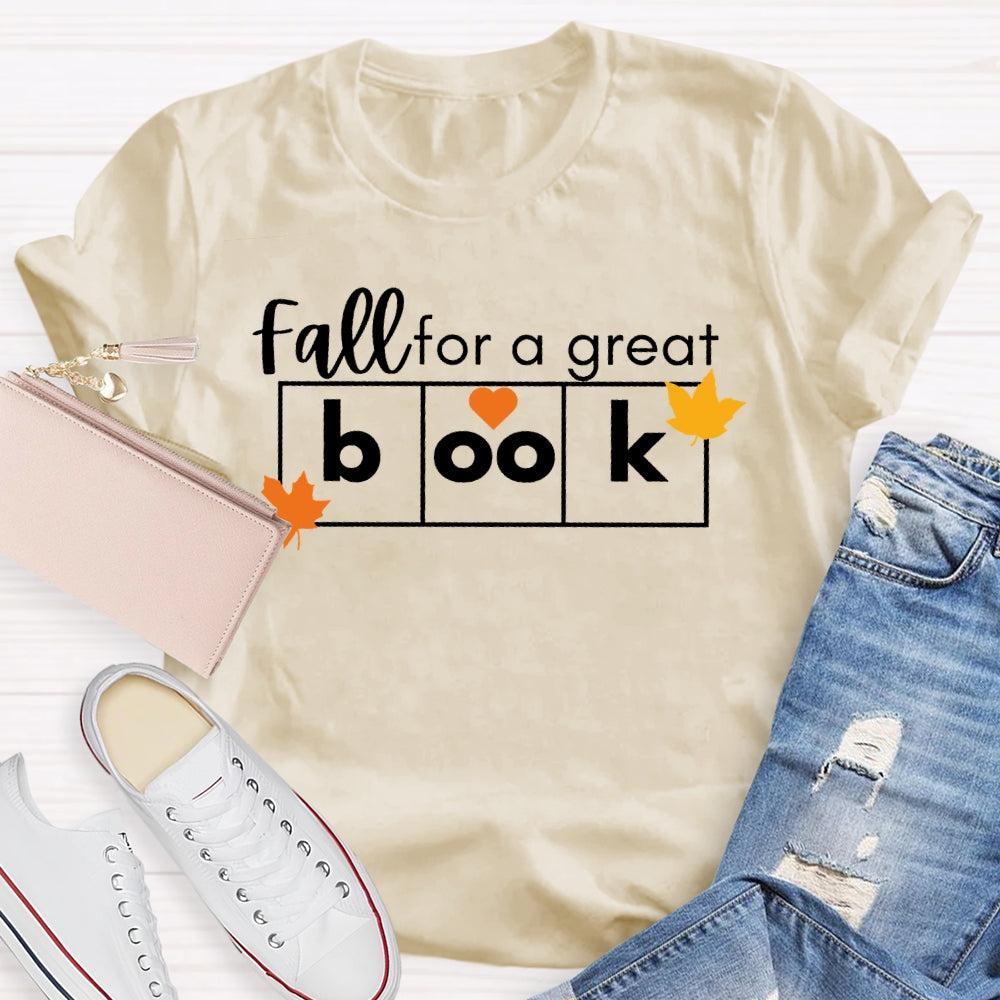 Fall For A Great Book Reading T-shirt