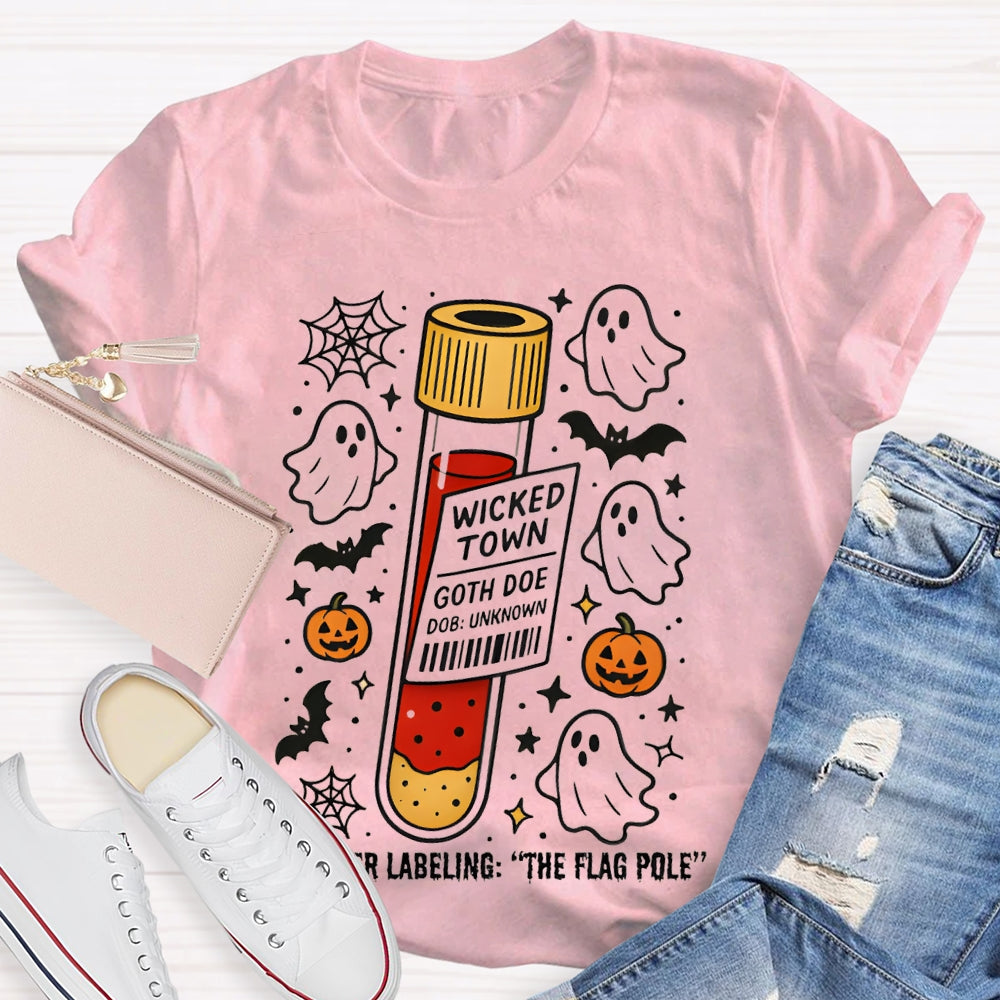 Improper Labeling The Flag Pole T-shirt