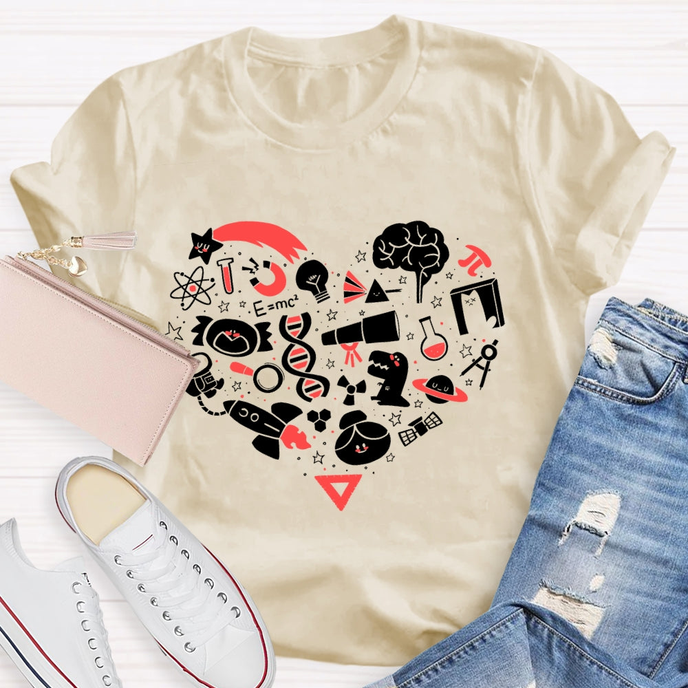 Science Element Love T-shirt