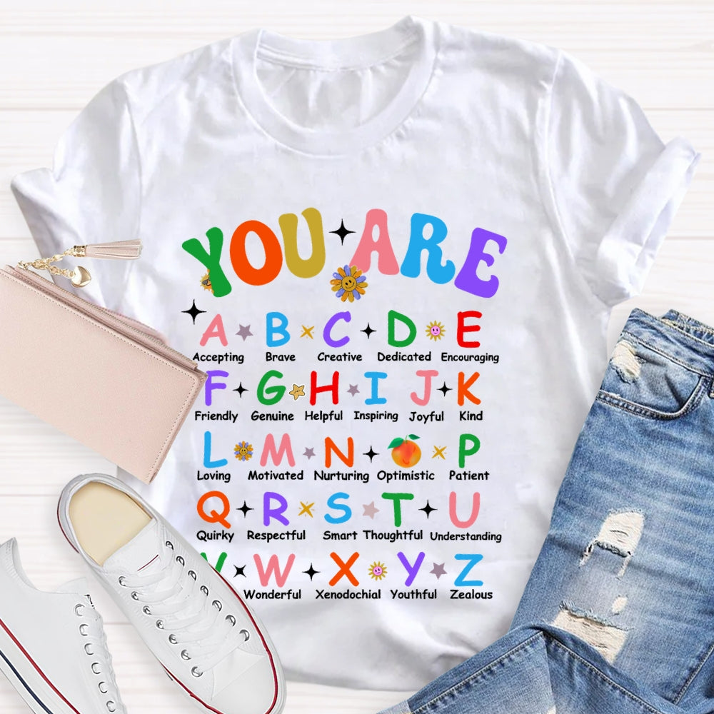 You Are Accepting Brave Creative Teacher Life T-shirt