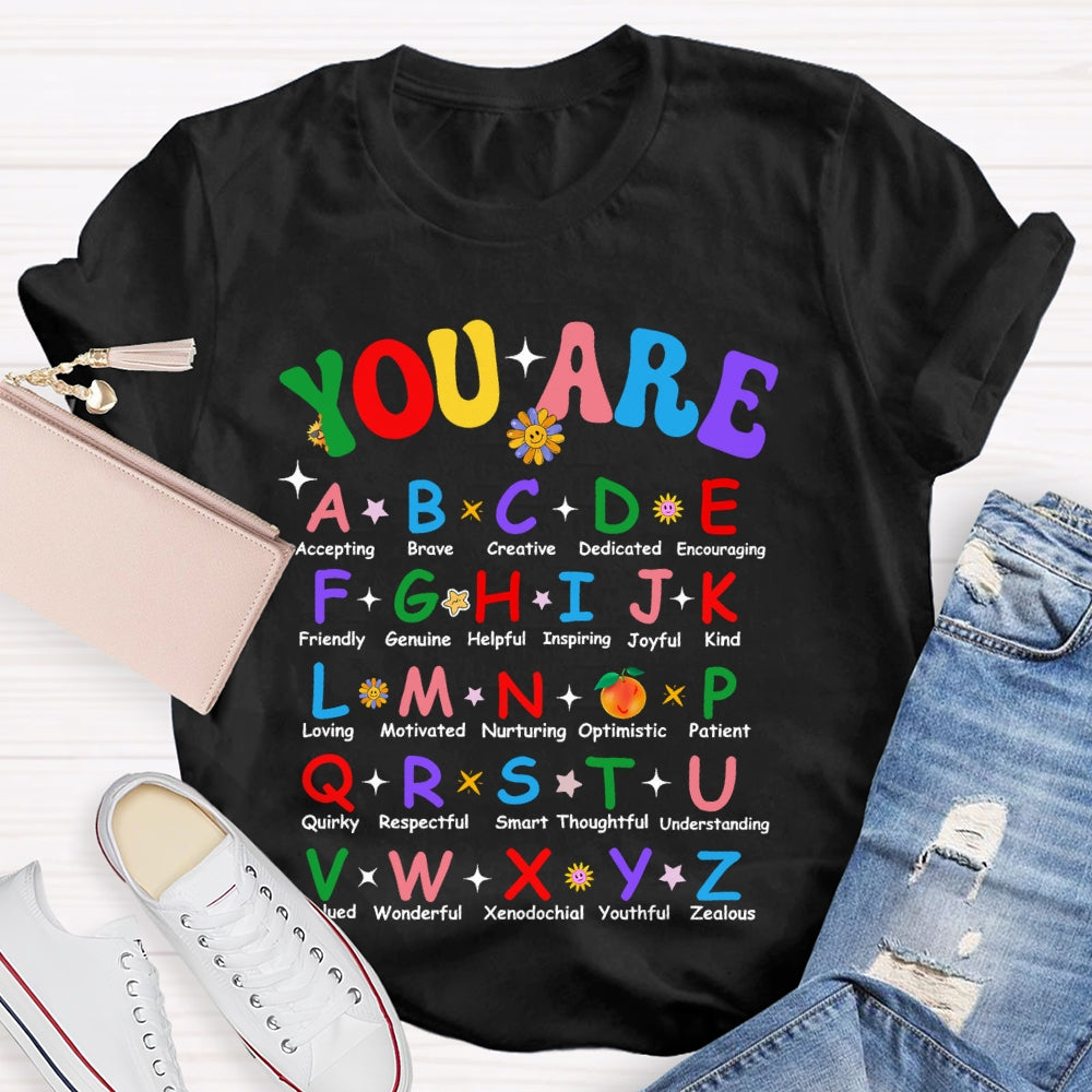 You Are Accepting Brave Creative Teacher Life T-shirt
