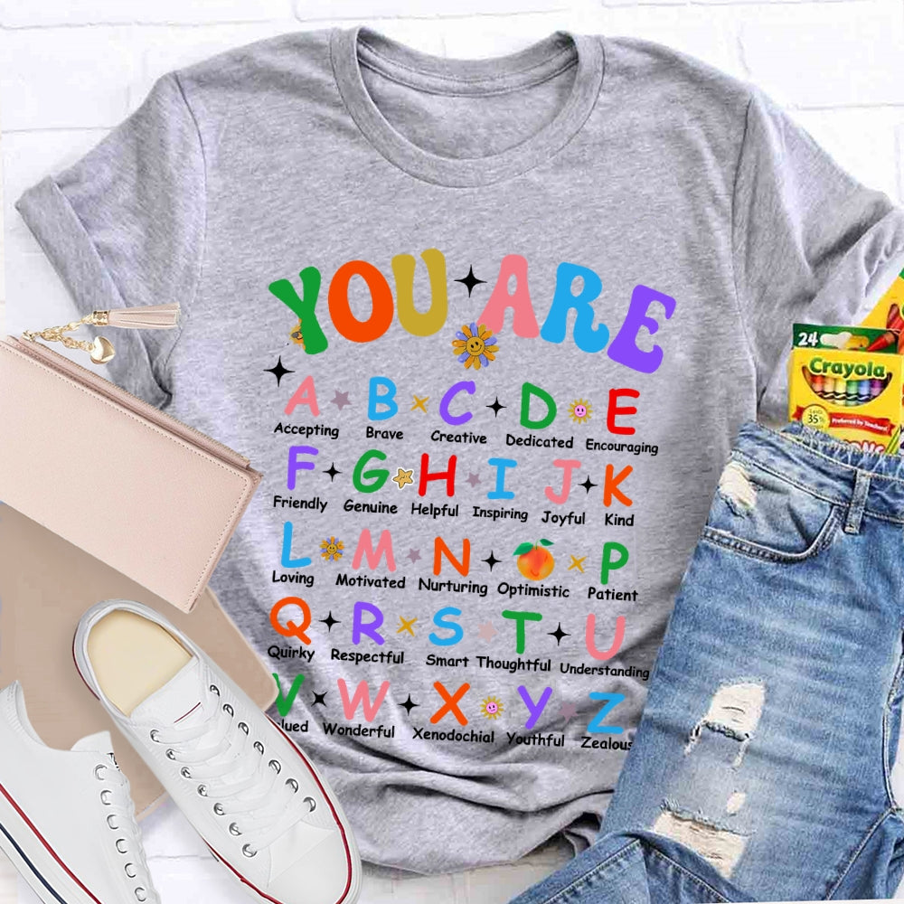 You Are Accepting Brave Creative Teacher Life T-shirt