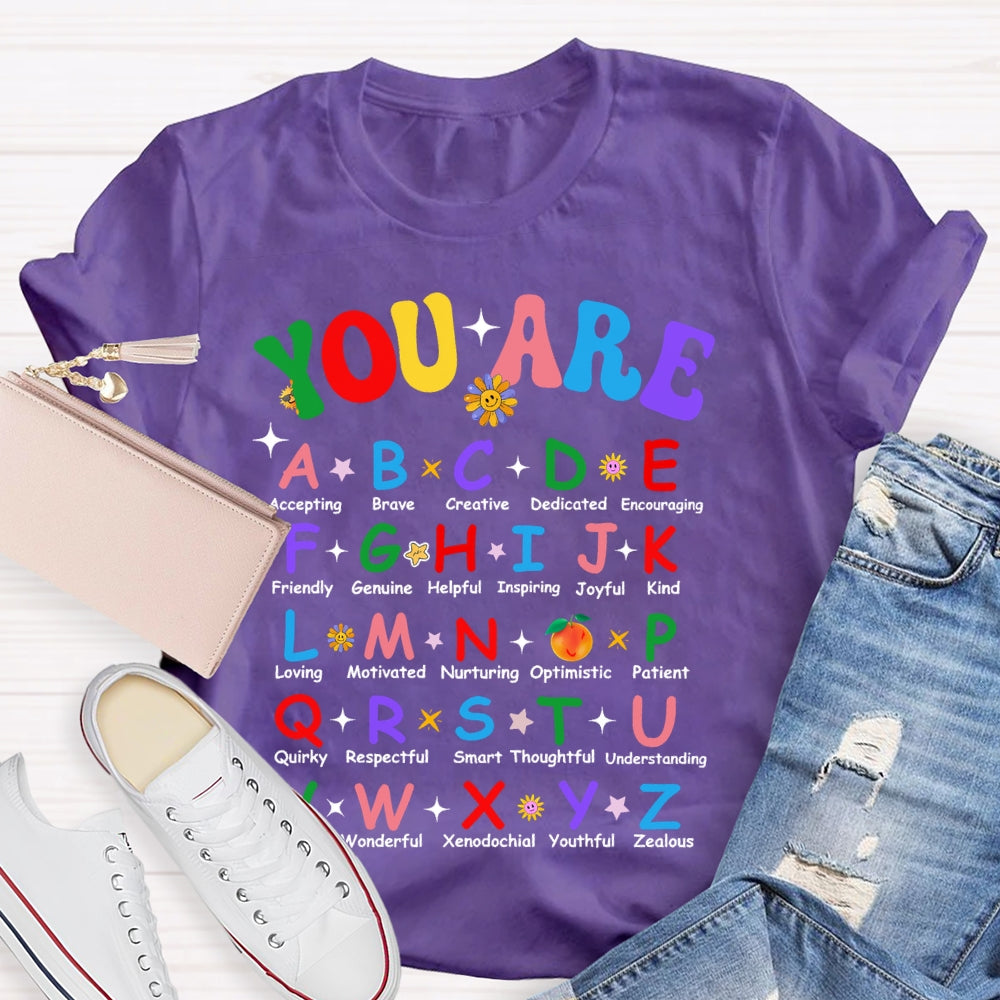 You Are Accepting Brave Creative Teacher Life T-shirt