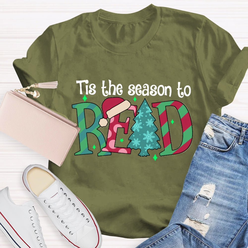 Tis The Season To Read T-Shirt