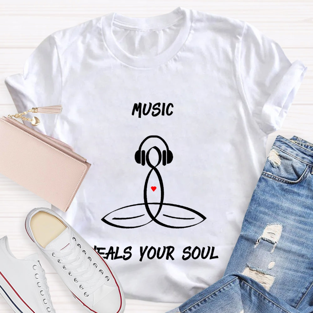 Music Heals My Soul T-shirt