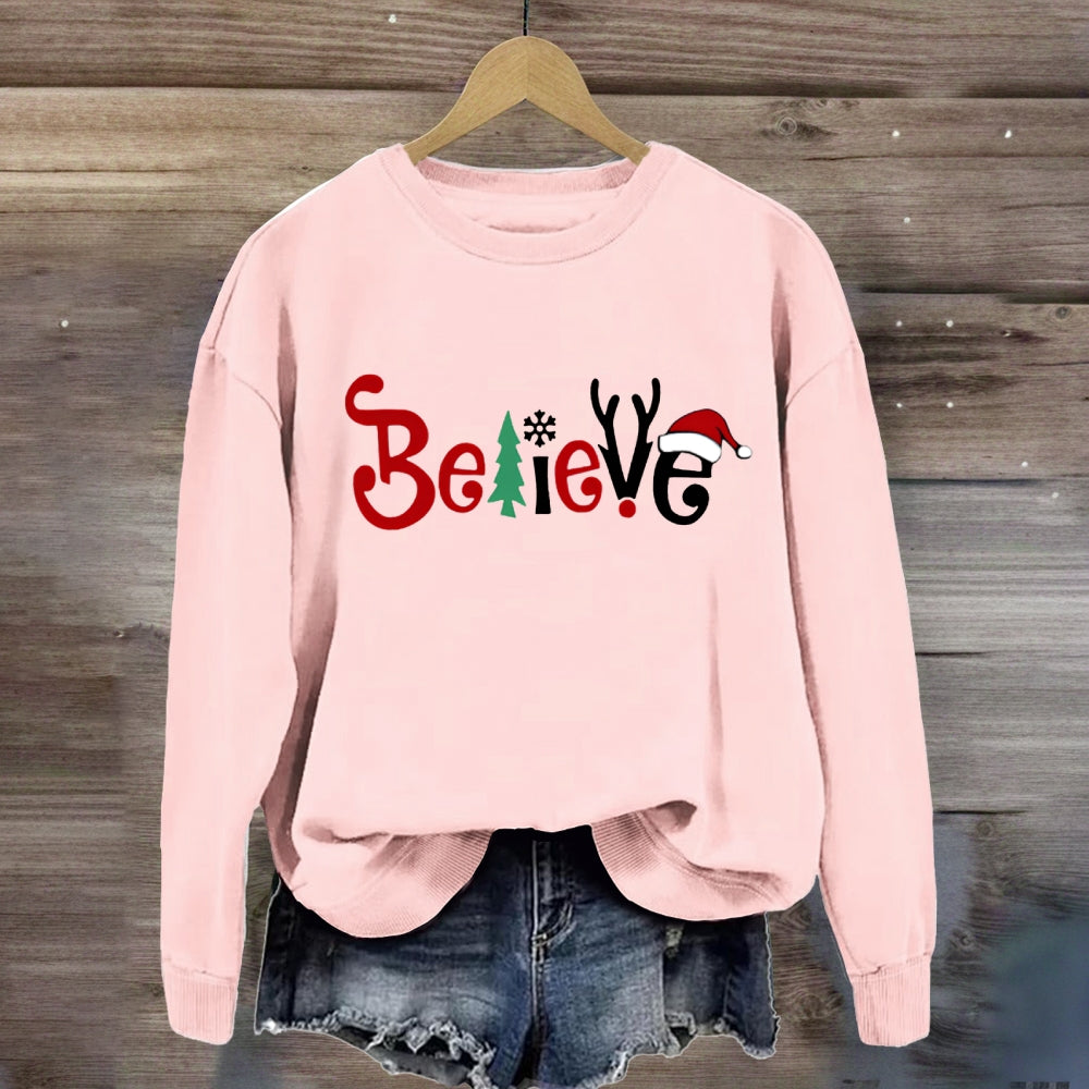 Christmas Believe Sweatshirt