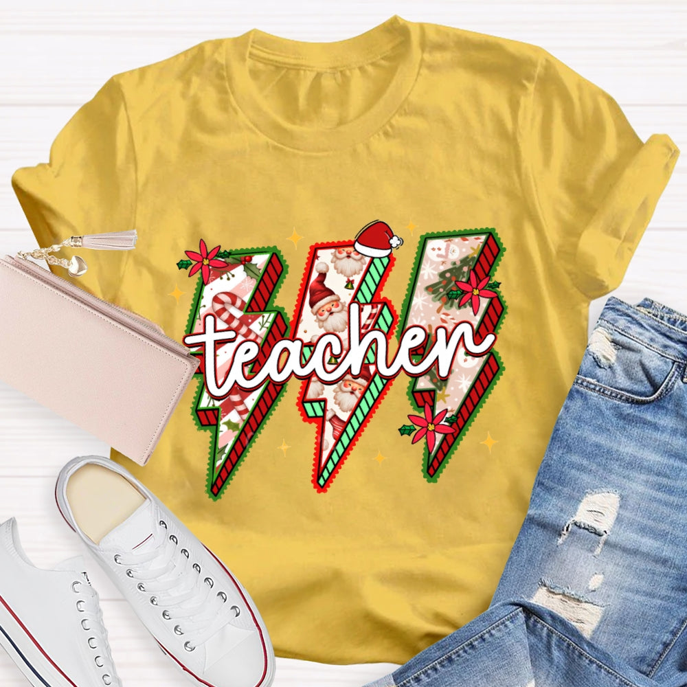 Teachers' Christmas Festive Vibes T-Shirt