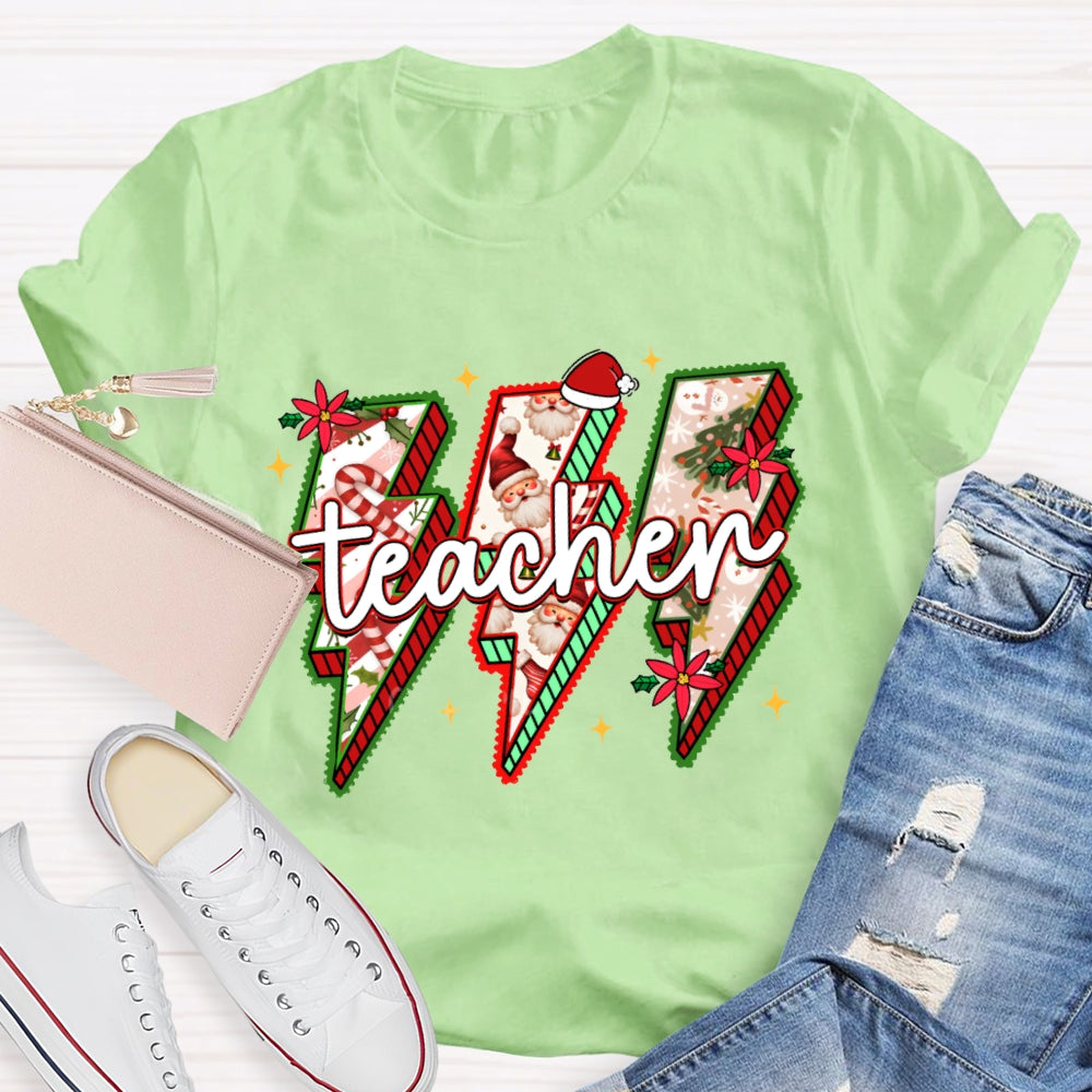 Teachers' Christmas Festive Vibes T-Shirt