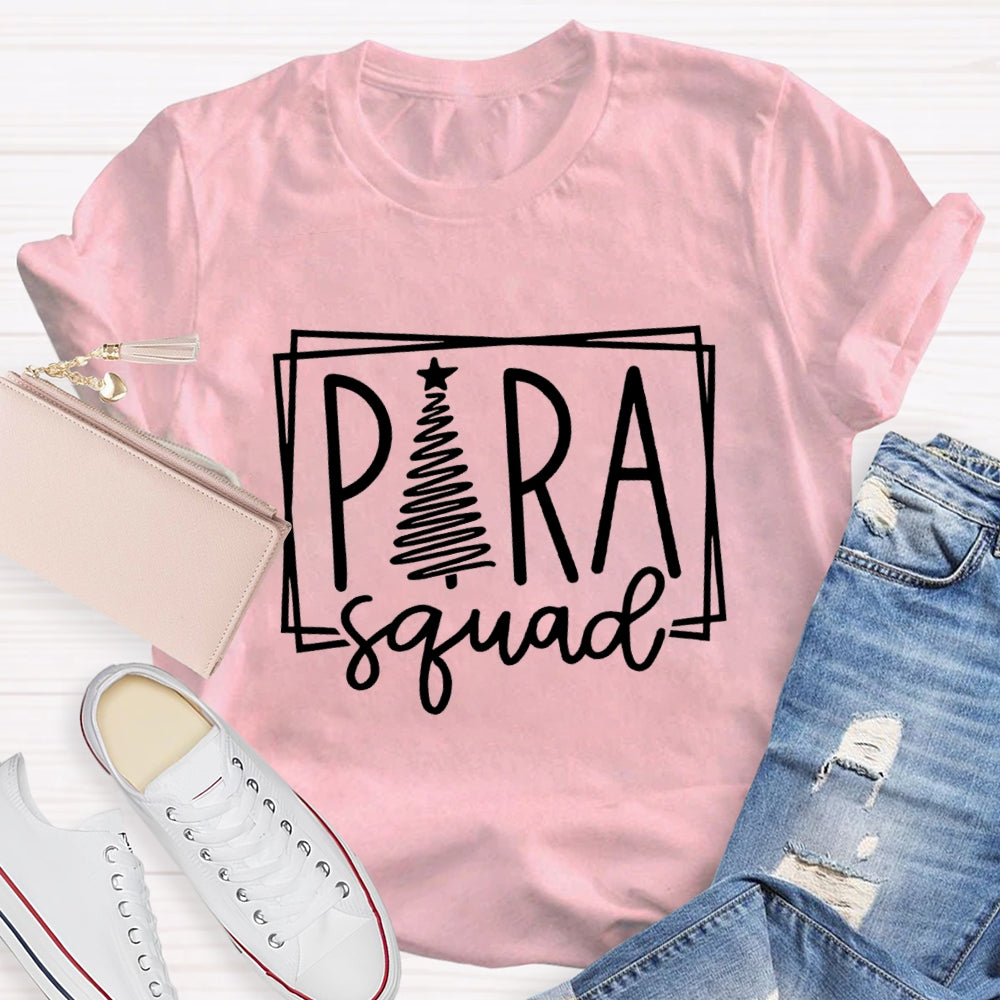 Christmas Tree Para Squad T-Shirt