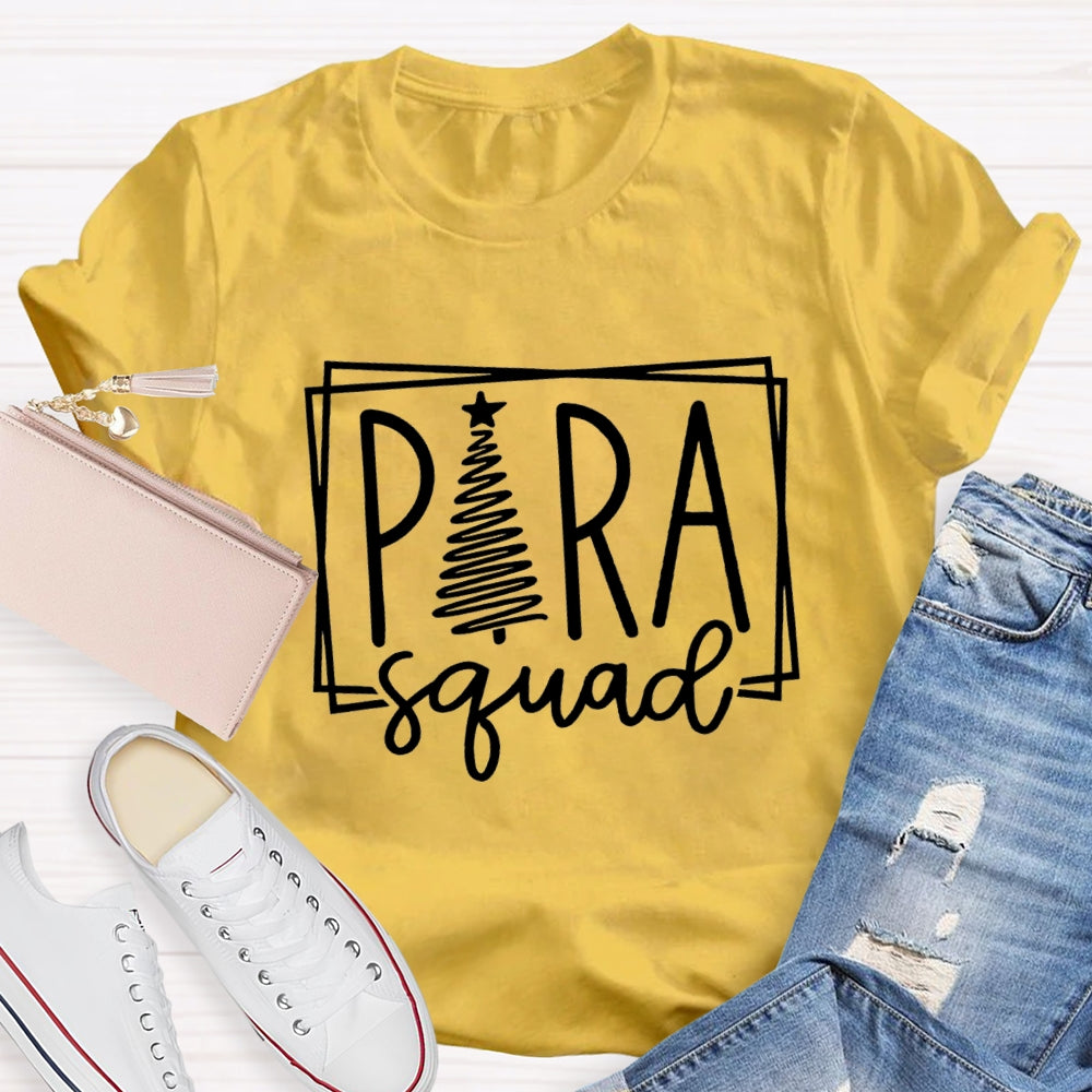 Christmas Tree Para Squad T-Shirt