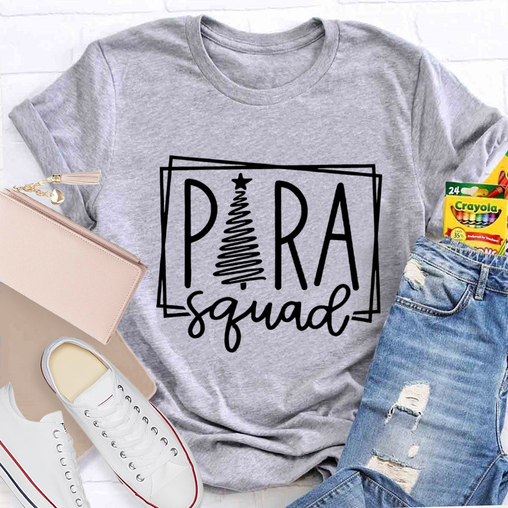 Christmas Tree Para Squad T-Shirt
