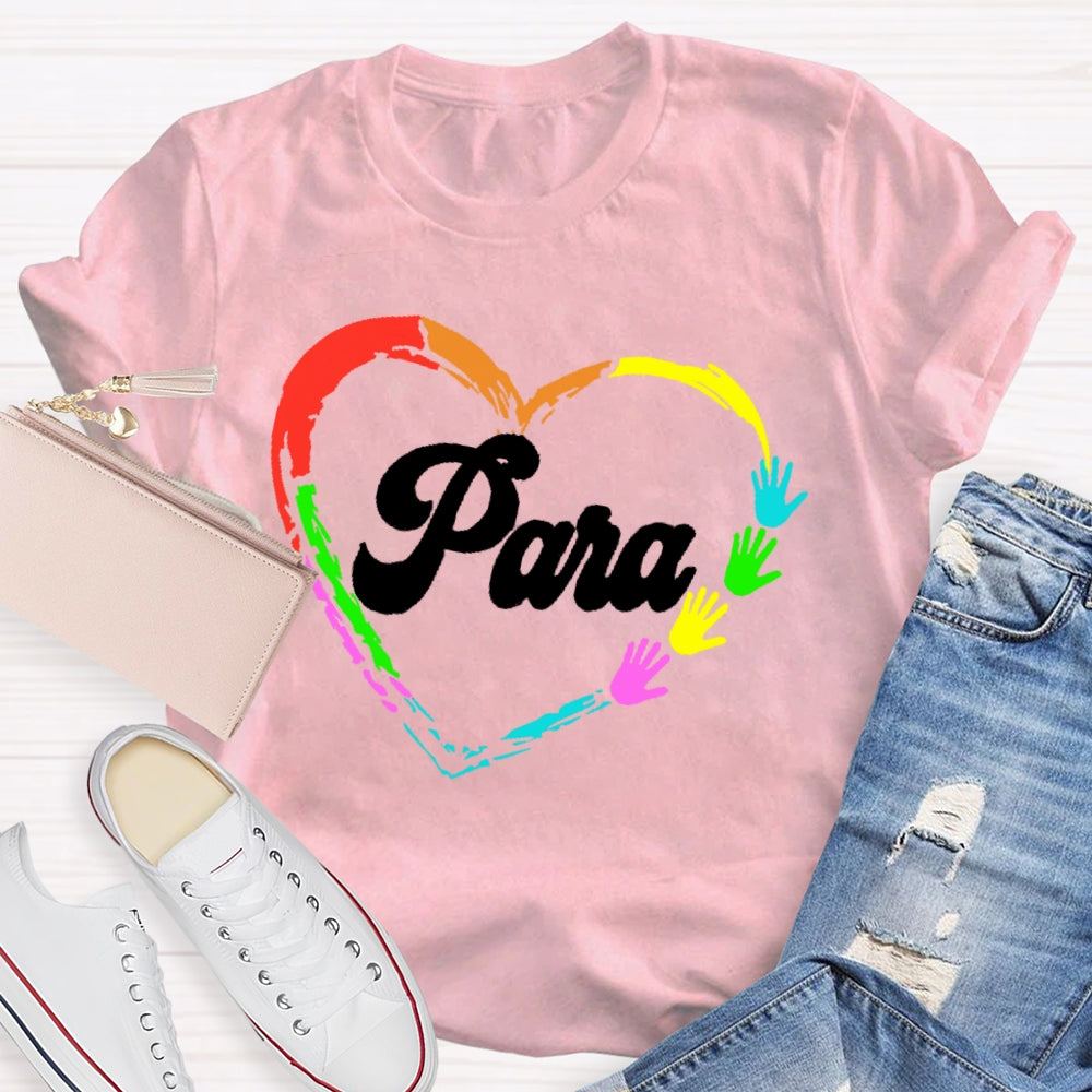 Para Loving Hand T-shirt