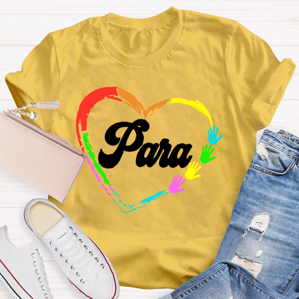 Para Loving Hand T-shirt