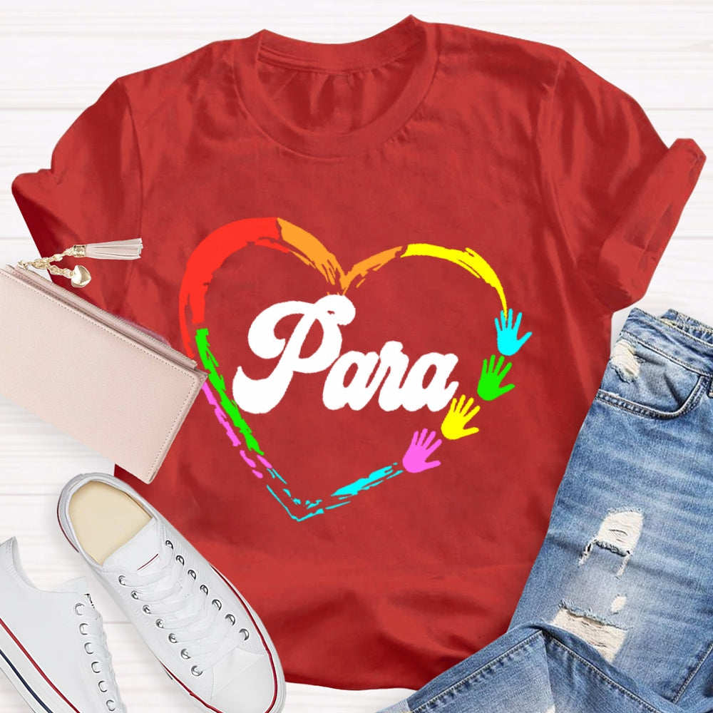 Para Loving Hand T-shirt
