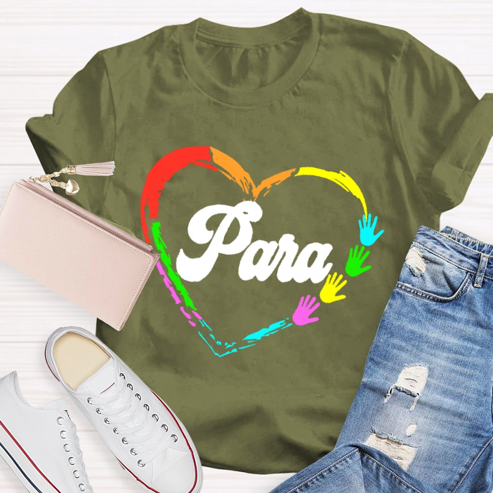 Para Loving Hand T-shirt