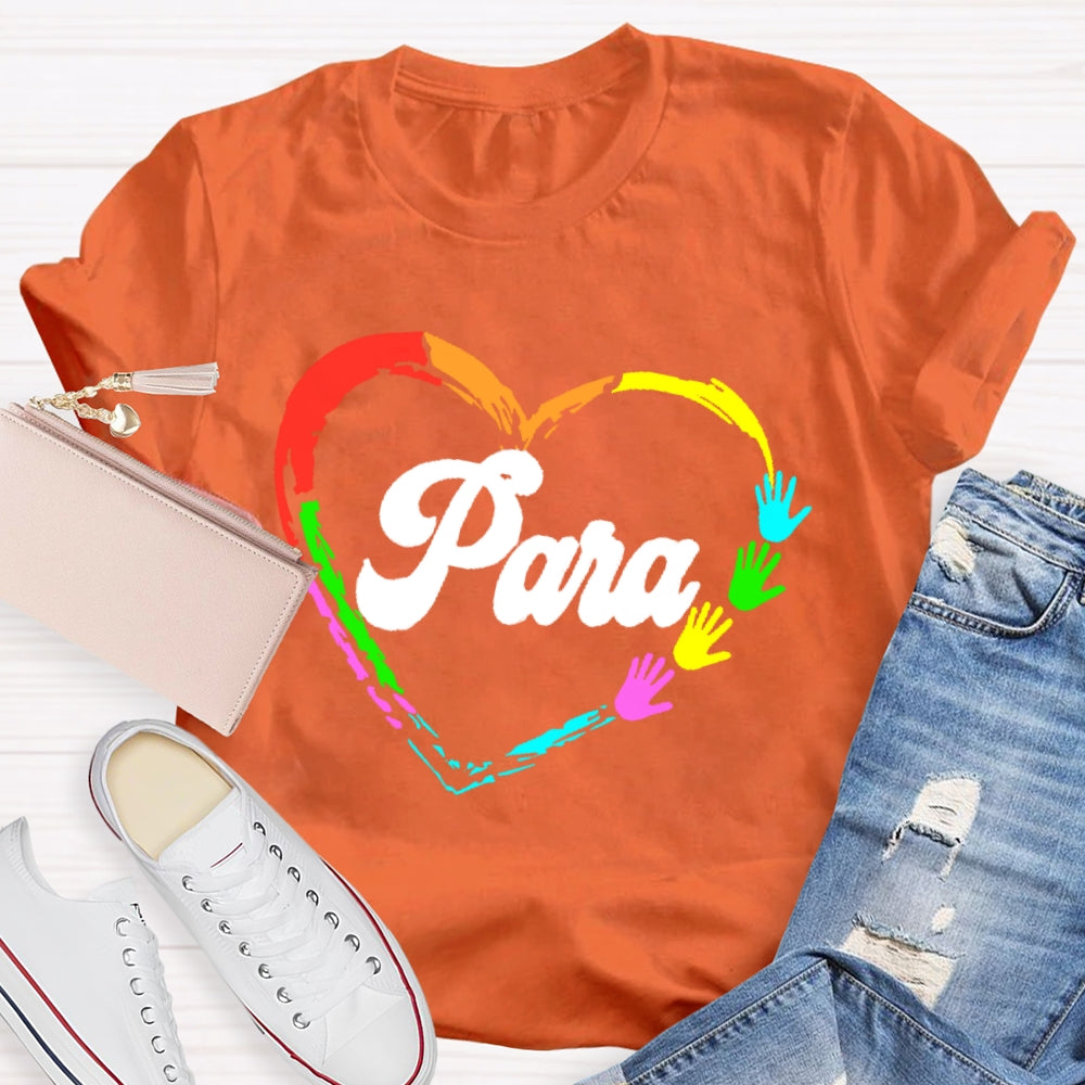 Para Loving Hand T-shirt