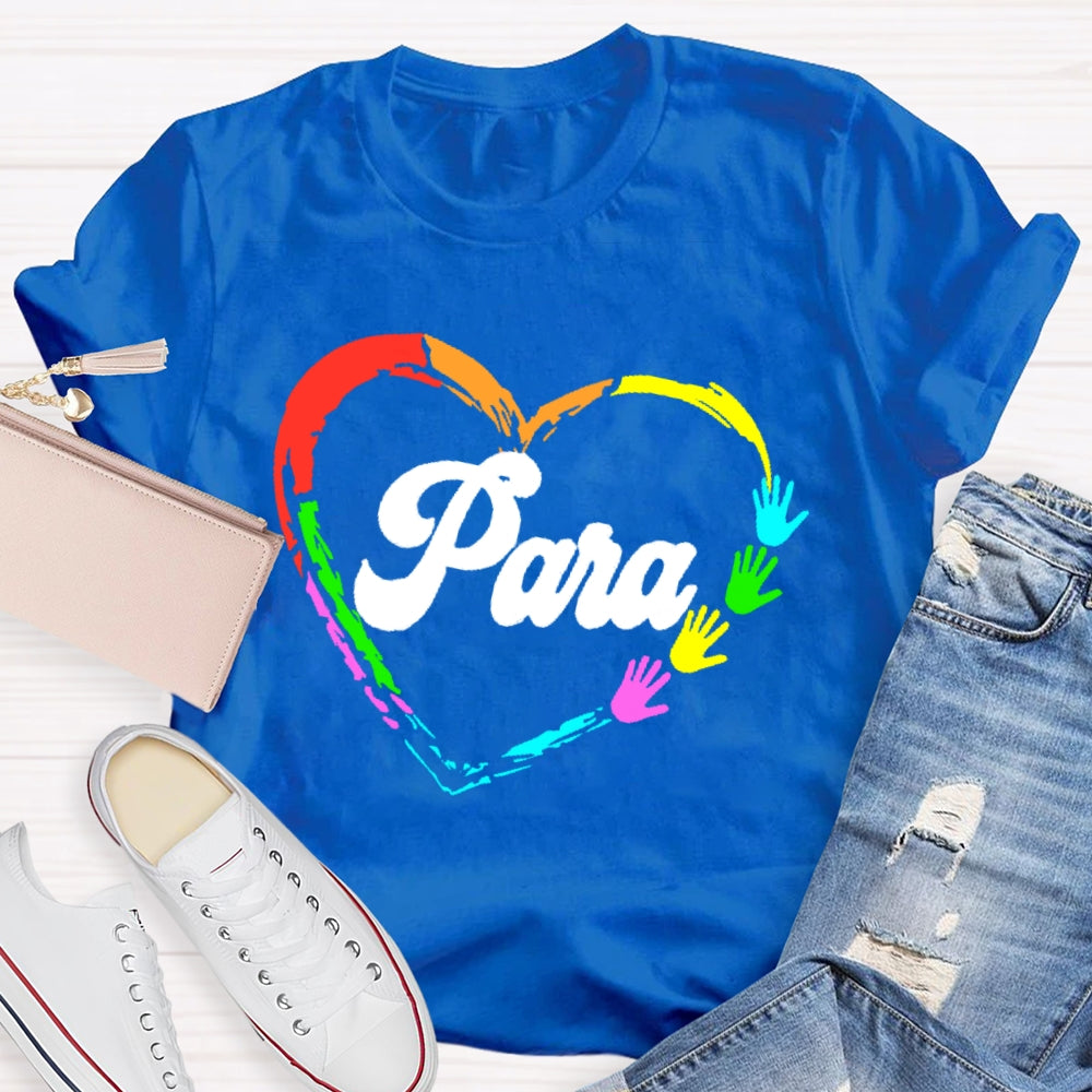 Para Loving Hand T-shirt