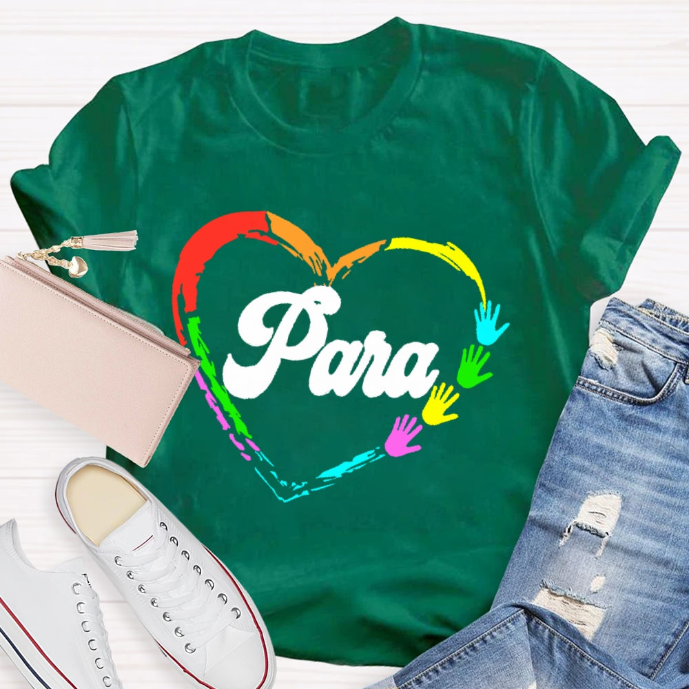 Para Loving Hand T-shirt