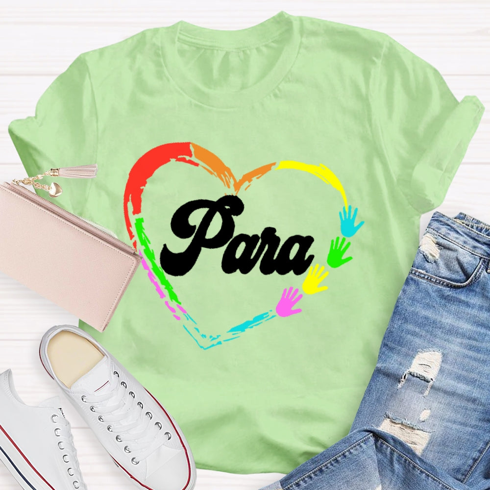 Para Loving Hand T-shirt