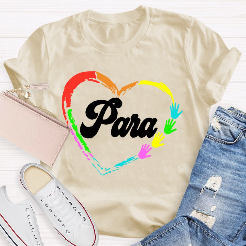 Para Loving Hand T-shirt