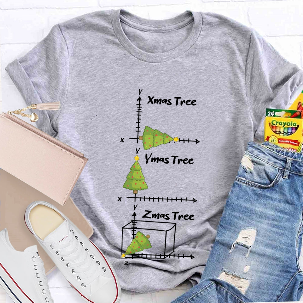 Christmas Mathematician Math Teacher T-shirt