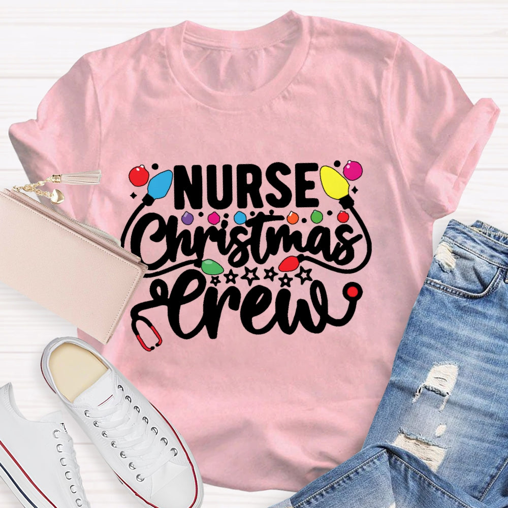 Christmas Nurse Crew T-shirt