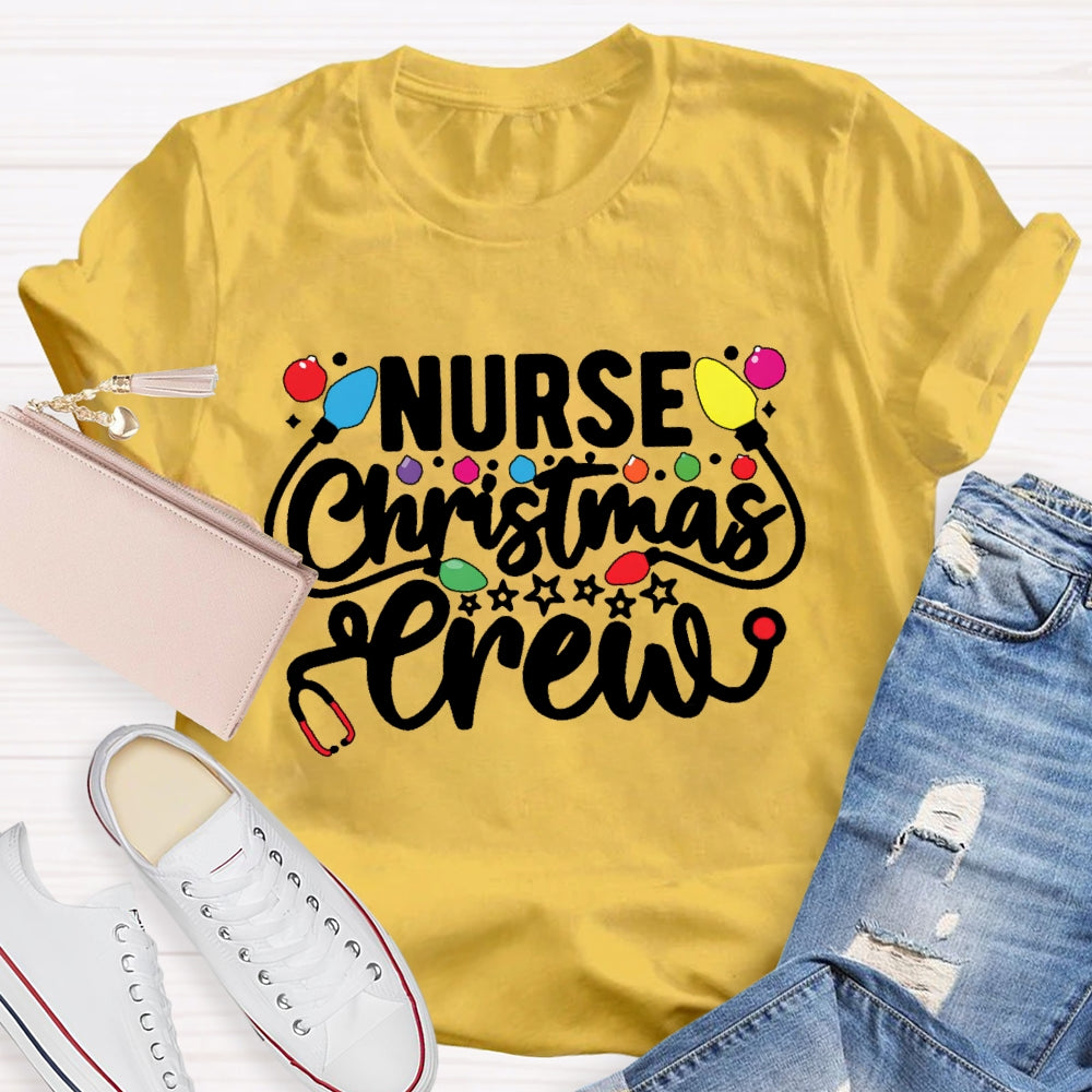 Christmas Nurse Crew T-shirt