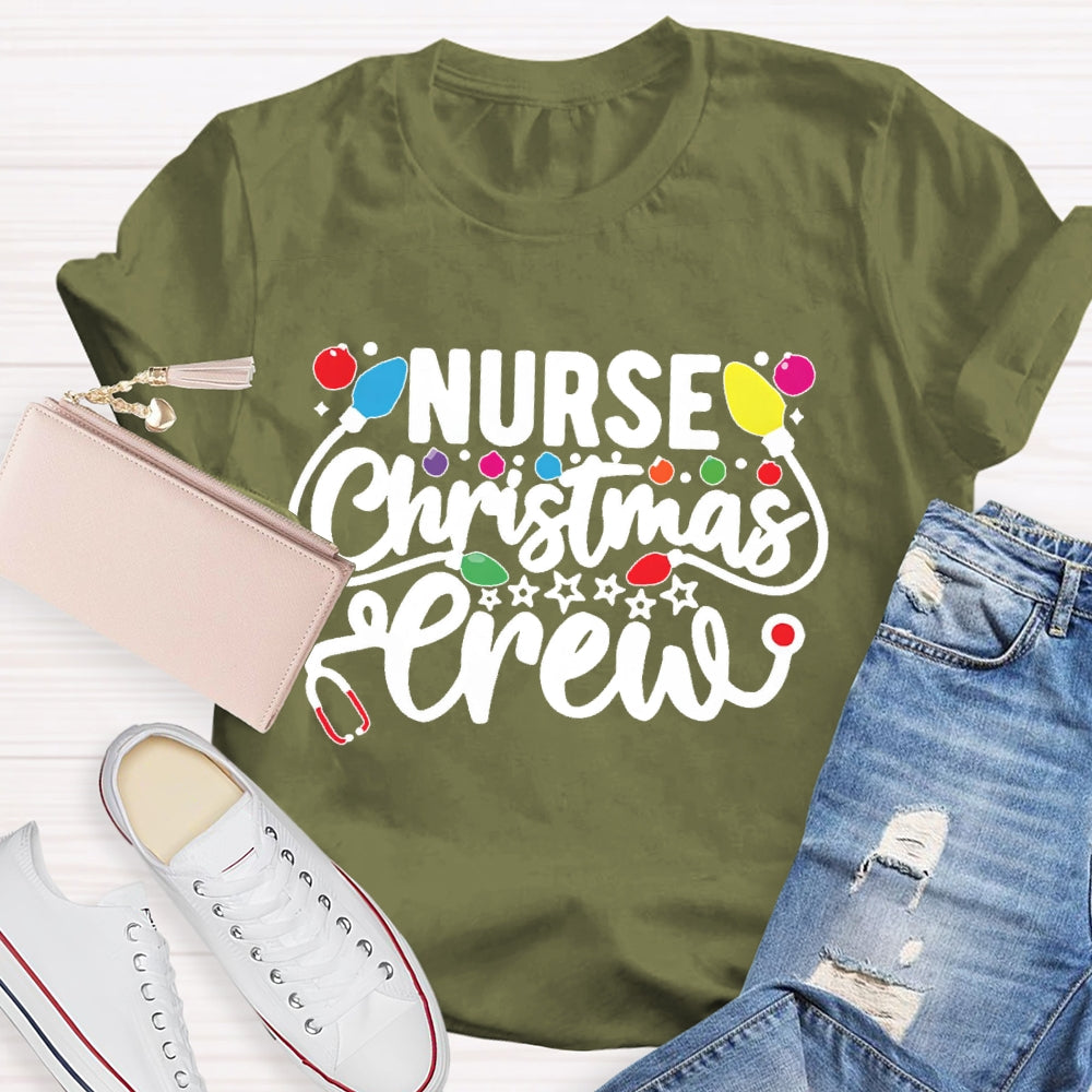 Christmas Nurse Crew T-shirt