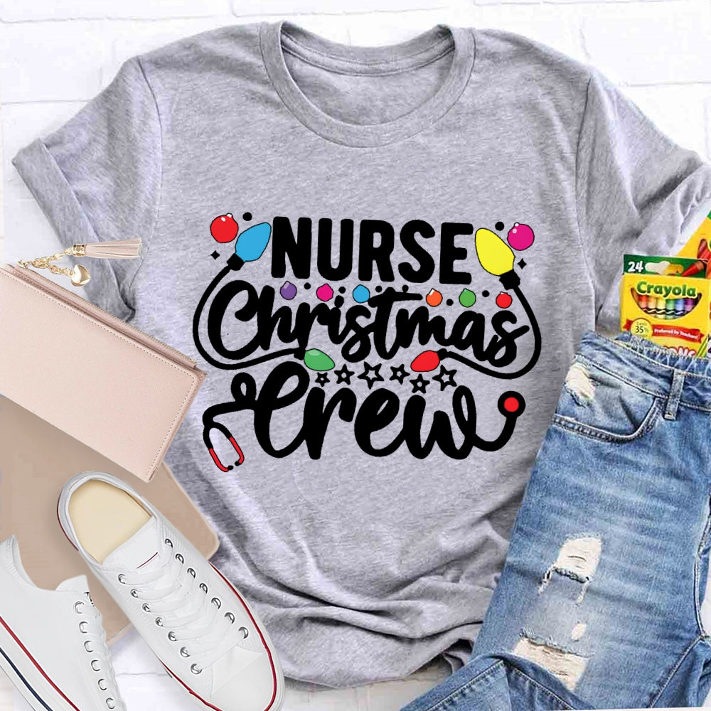 Christmas Nurse Crew T-shirt