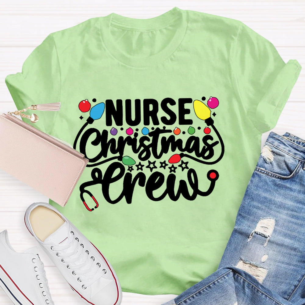 Christmas Nurse Crew T-shirt