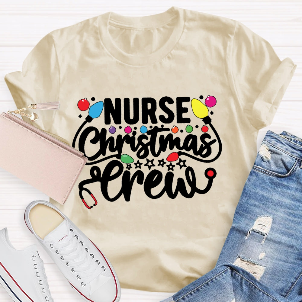 Christmas Nurse Crew T-shirt