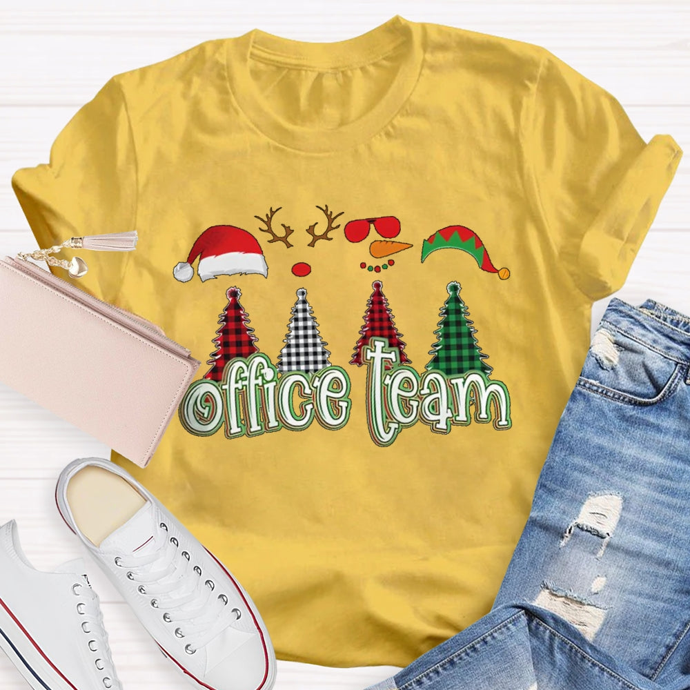 Office Team Christmas T-shirt