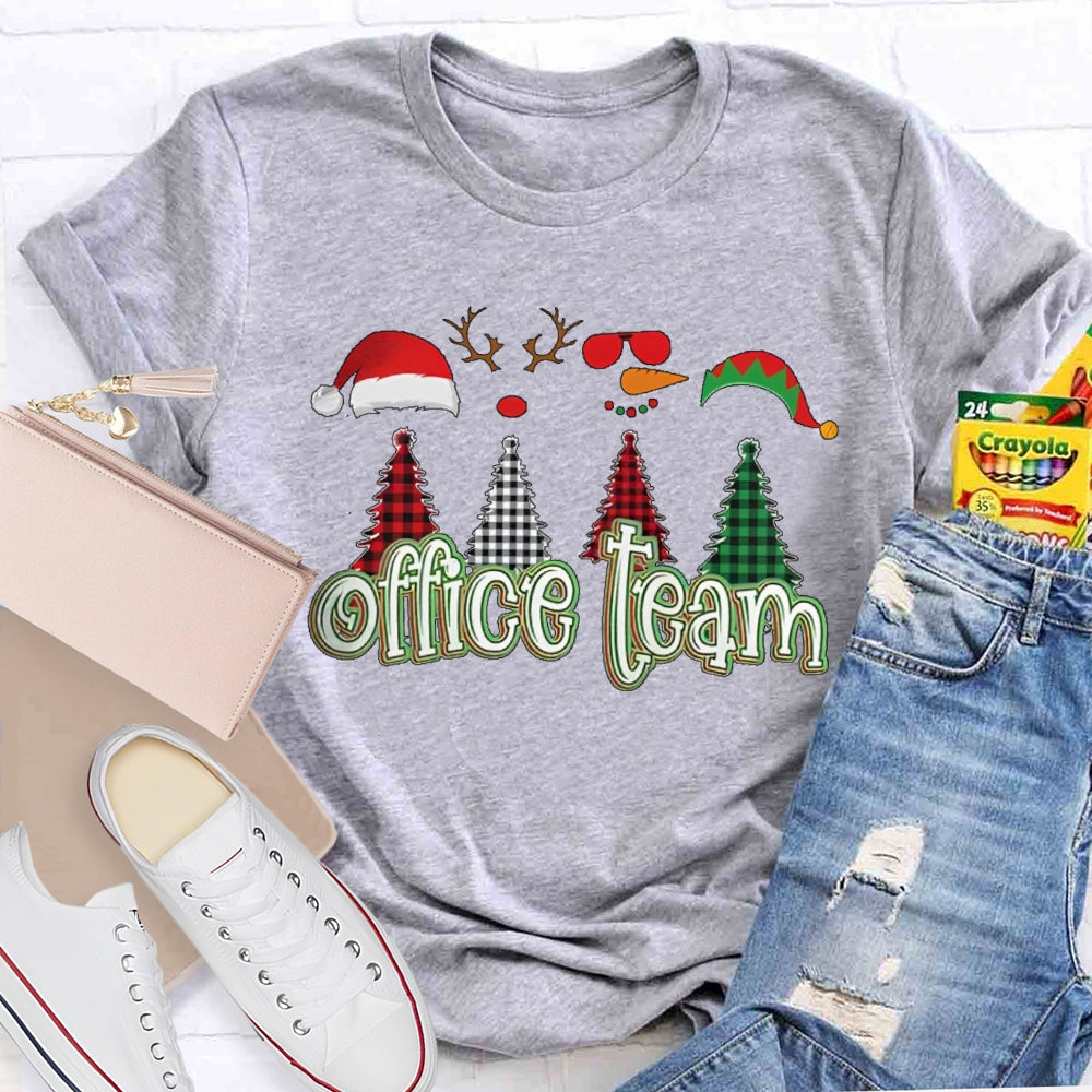 Office Team Christmas T-shirt