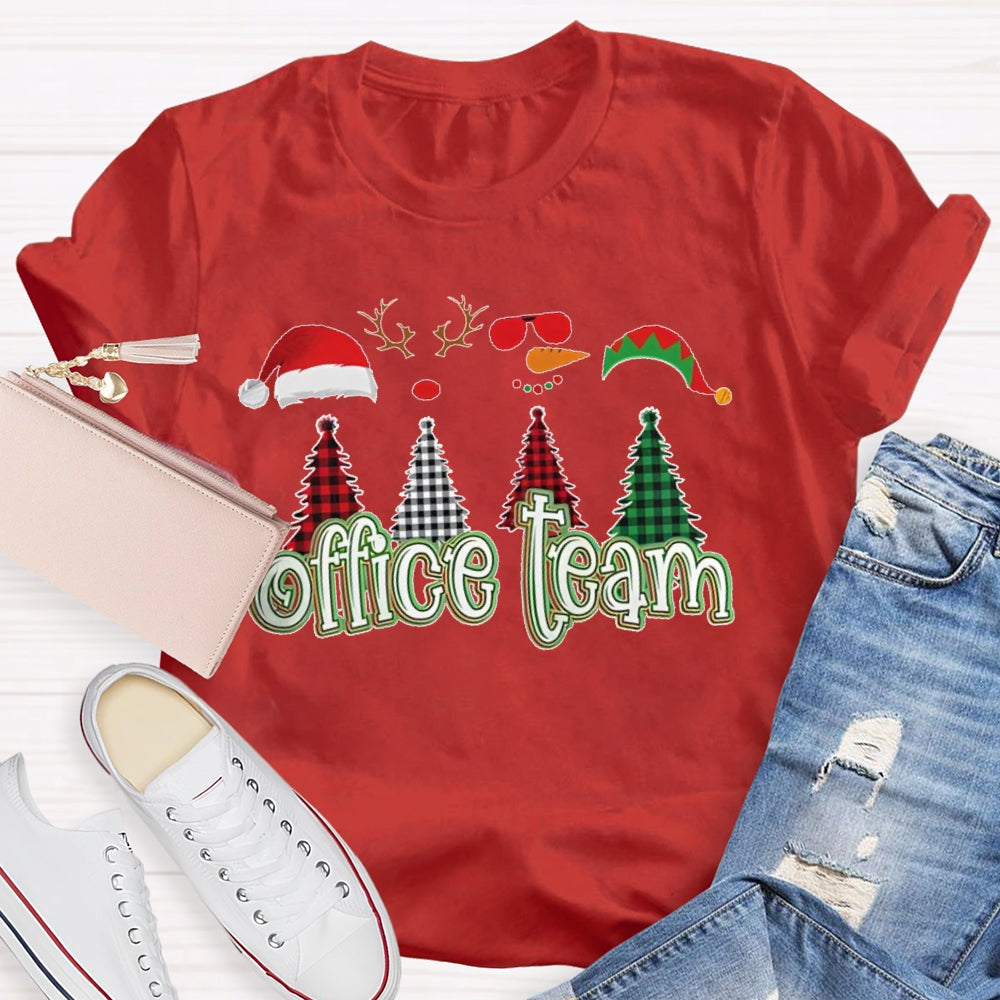 Office Team Christmas T-shirt