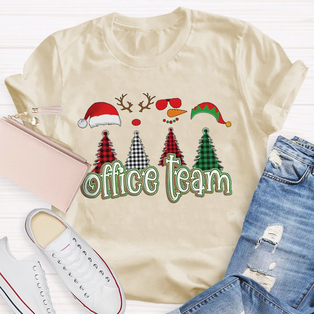 Office Team Christmas T-shirt