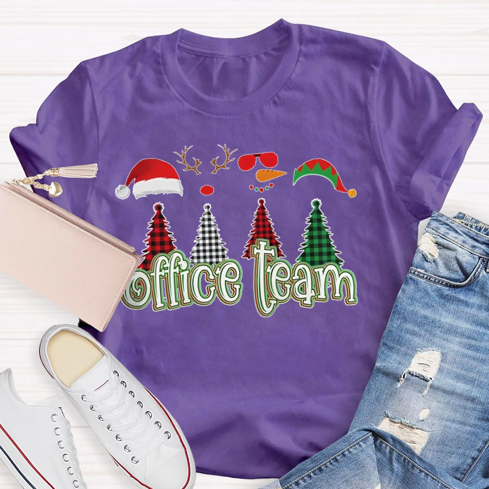 Office Team Christmas T-shirt