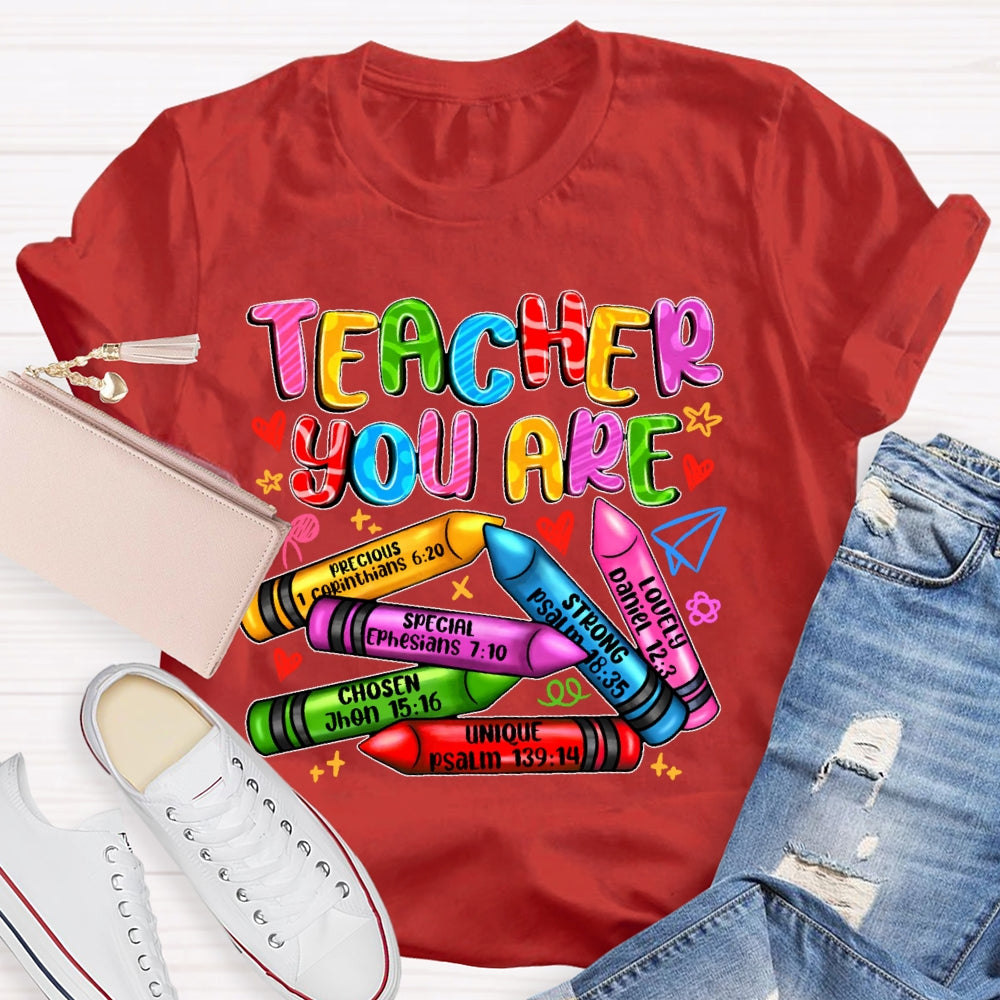 Teacher You Are Special Lovely T-shirt