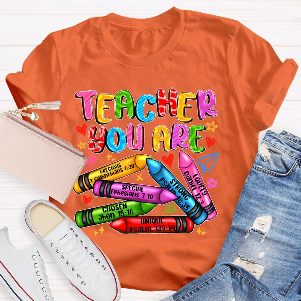Teacher You Are Special Lovely T-shirt