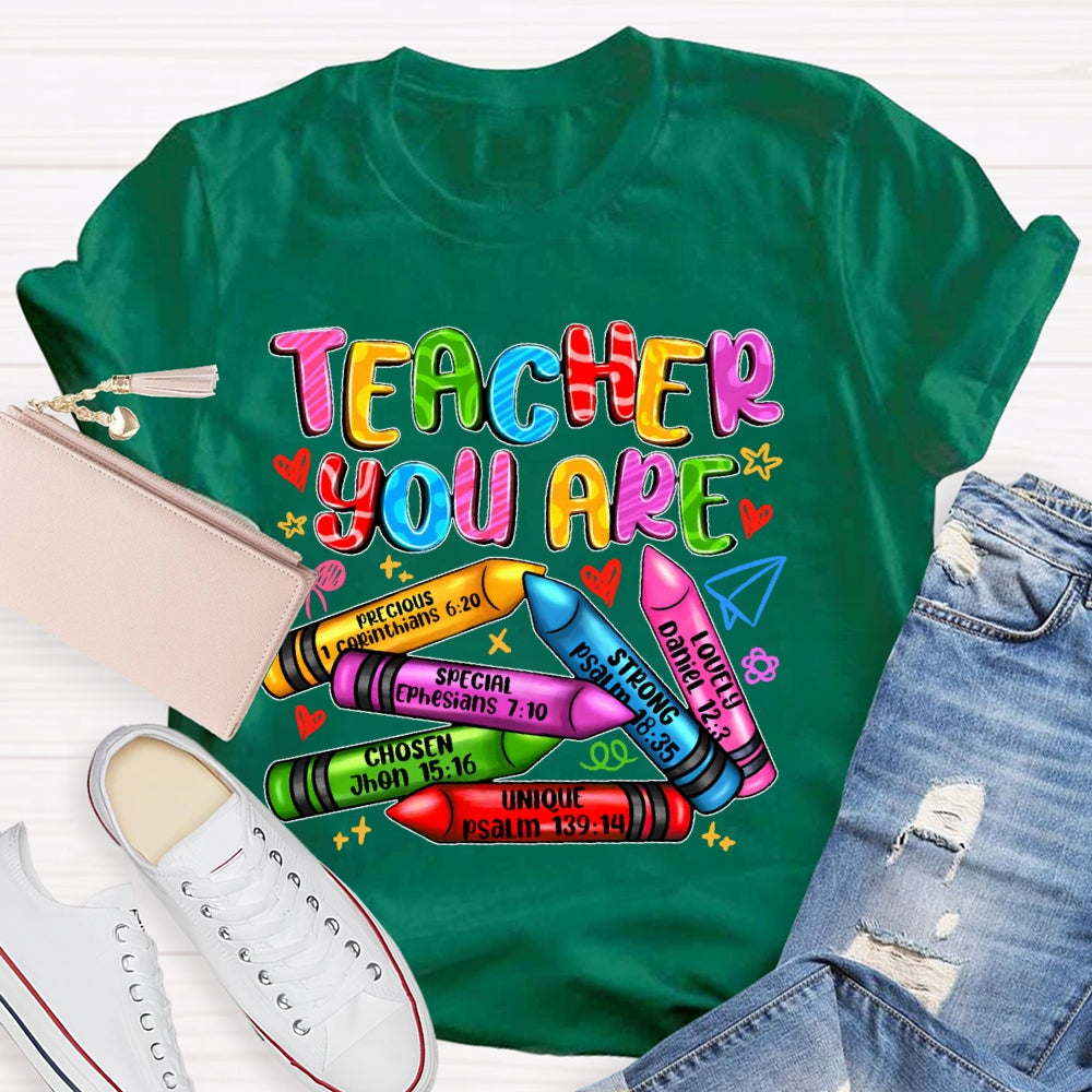 Teacher You Are Special Lovely T-shirt