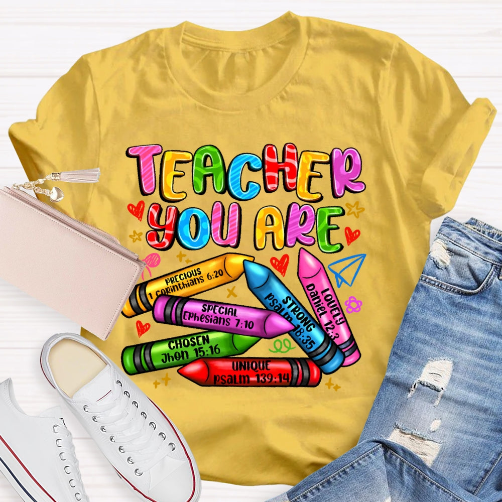 Teacher You Are Special Lovely T-shirt