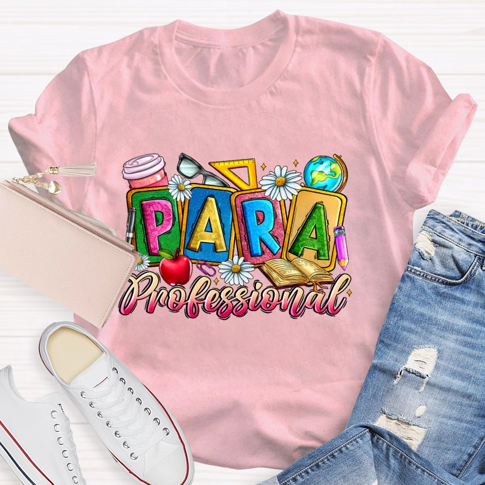 Para Paraprofessional Teacher Gift T-shirt