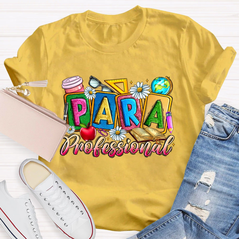 Para Paraprofessional Teacher Gift T-shirt
