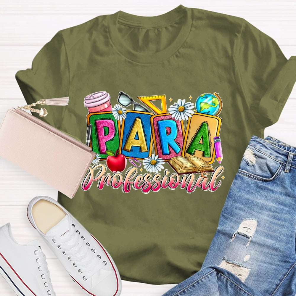 Para Paraprofessional Teacher Gift T-shirt