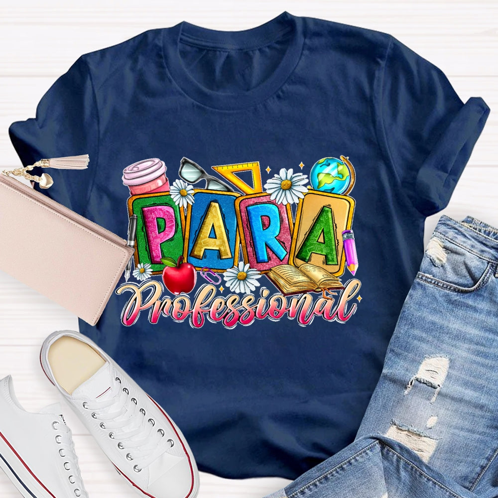 Para Paraprofessional Teacher Gift T-shirt