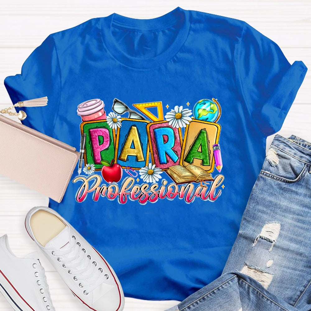Para Paraprofessional Teacher Gift T-shirt