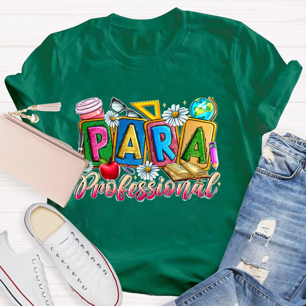 Para Paraprofessional Teacher Gift T-shirt
