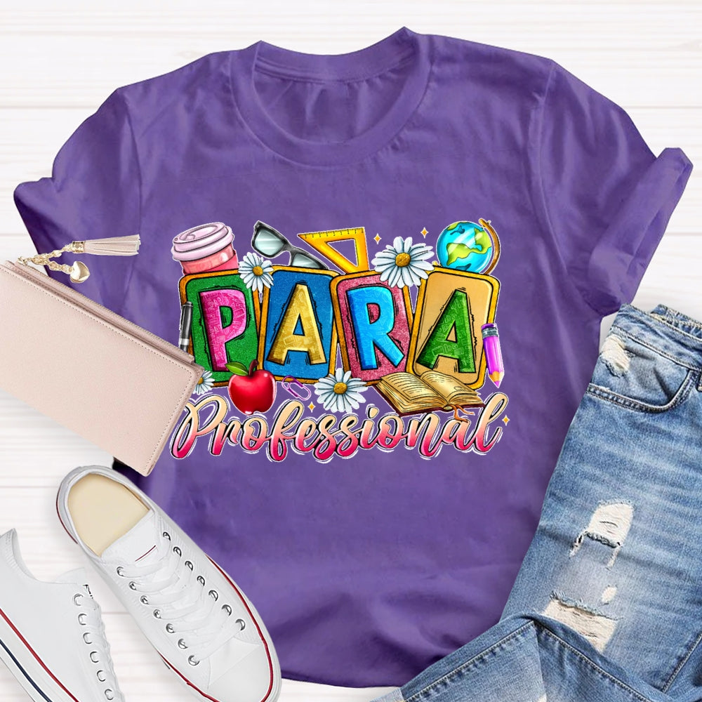 Para Paraprofessional Teacher Gift T-shirt