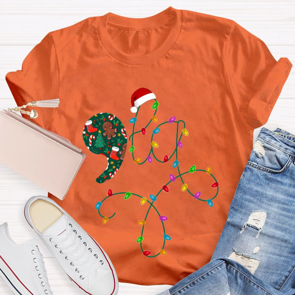 Christmas Atmosphere Lights Christmas T-shirt