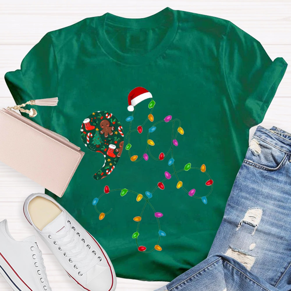 Christmas Atmosphere Lights Christmas T-shirt