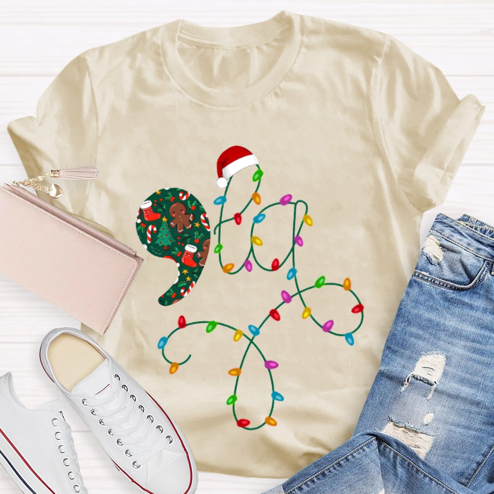 Christmas Atmosphere Lights Christmas T-shirt